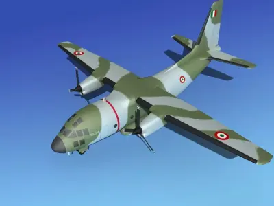 Alenia C-27A Spartan Italy 3D model