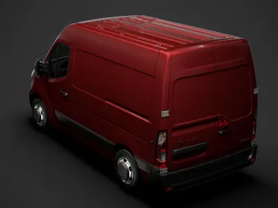 Opel Movano L1H2 Van 2020 3D model