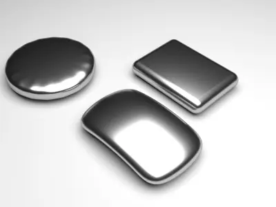 Stainless Steel Soap Bar 3D model