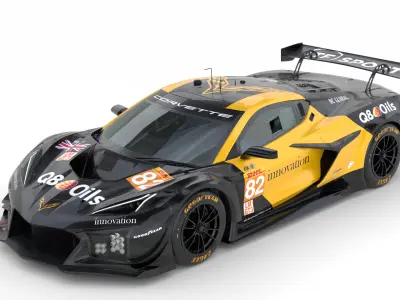 Corvette Z06 GT3 R 2024  3D model