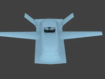 Northrop Tacit Blue 3D print model
