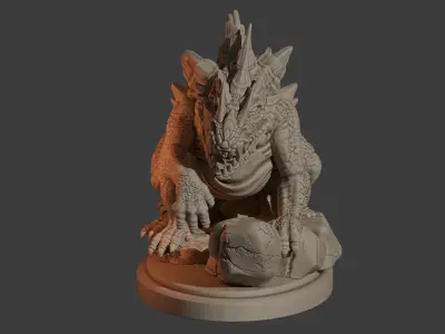 Basilisk 3D print model