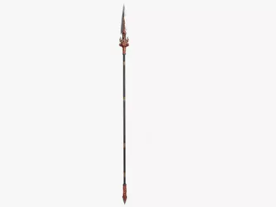 Spear 05 Low-poly 3D model purchase