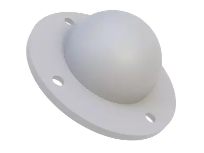 Furniture caster 05 3D model