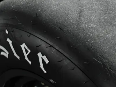 Hoosier Asphalt Short Track 1070 v2 3D model