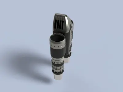 Jet booster of Peter Quill from Guardians of the Galaxy 3D model