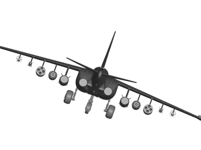 Sukhoi Su-25 3D model