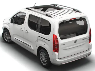 Toyota ProAce City Electric Verso 2022 3D model