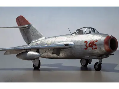 MIG 15 Aircraft 3D model