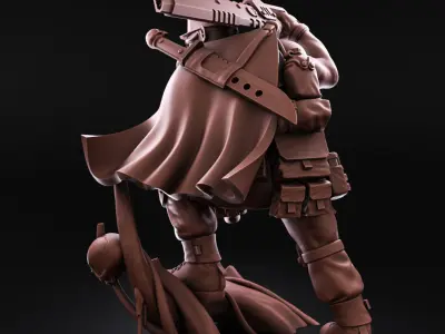 Jungle Fighters - Officer of the Imperial Force 3D print model