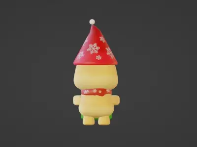 DUCK Chrismas Box 3D model