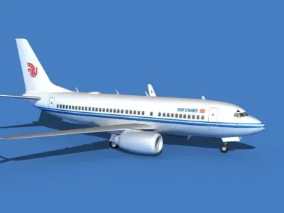 Boeing 737 MAX 7 Air China 3D model