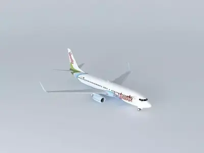 Air Vanuatu Boeing 737 800 3D model