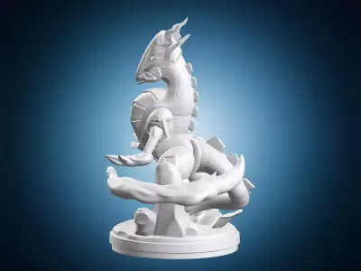 Robotic Dragon Creature 3D print model