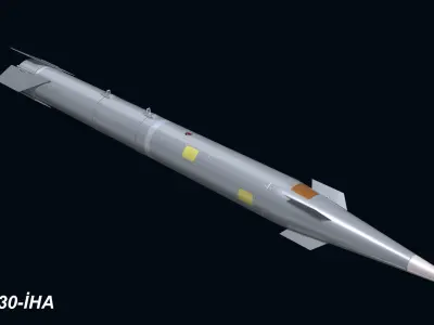 TRG-230 Family of guided missiles  3D model