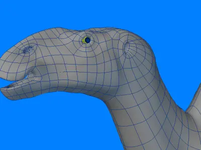 Kritosaurus Type-1 Di 3D model