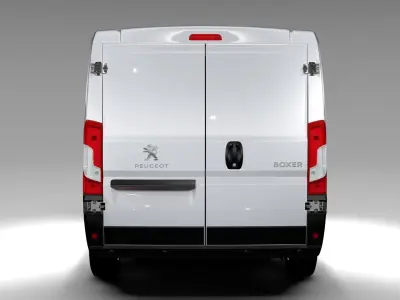 Peugeot Boxer Van L2H1 2017 3D model