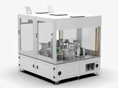 Automatic Injection Needle Assembly Dispensing Machine 3D model