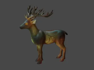 Toon Animal Stylised Free 3D model