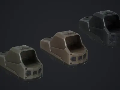 RDS Hartman MH1 Low-poly 3D model