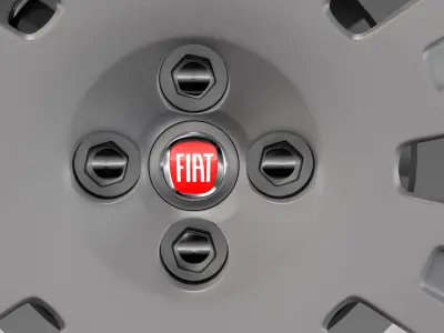 Fiat Fiorino 2wheel 2017 3D model
