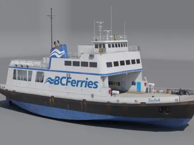 BC Ferries 3D model