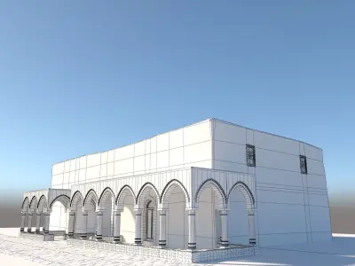 Medieval Structure 3D model