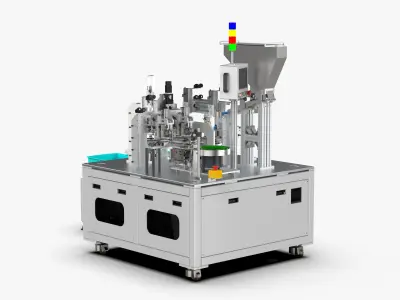 Automatic Circlip Assembly Machine 3D model