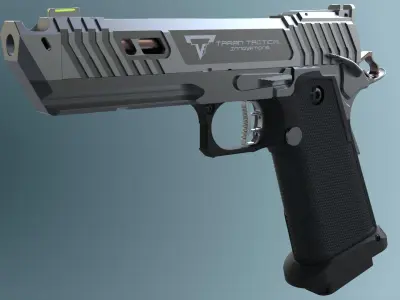 John Wick gun 3D model