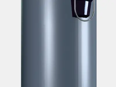 MJOSA Pedal bin 1 Low-poly 3D model