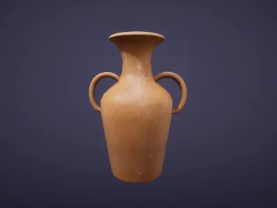 Stylized Jug Free low-poly 3D model