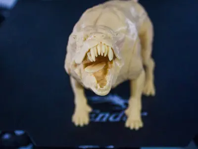 Fallout 4 Mutant Hound 3D print model