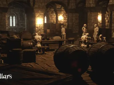 Medieval Kingdom Low-poly 3D model