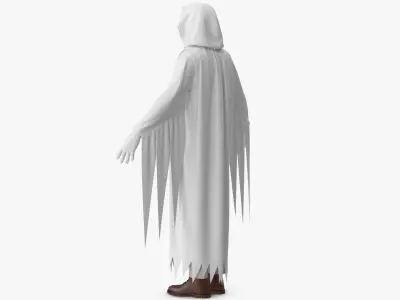 Hooded Costume 11 3D model