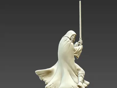 Light side Guardian - 35mm scale 3D print model