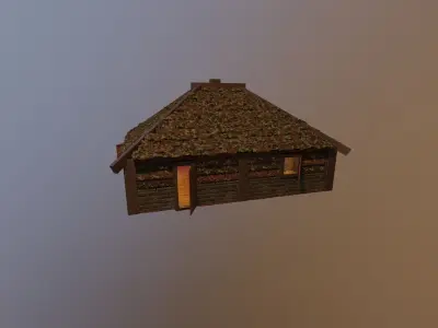 MEDIEVAL HOUSE 4 - LEVEL 1 by RogueFilmProductions 3D model