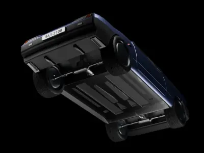 BA3-2108 CAR Free low-poly 3D model