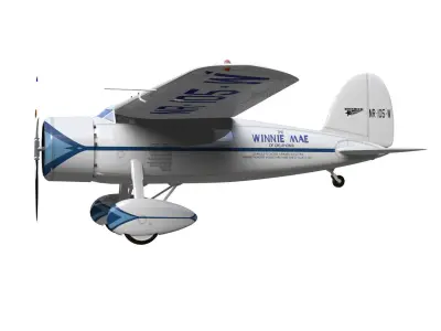 LOCKHEED VEGA 5B 3D model