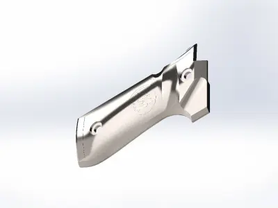 Baretta Grip Pistol Gun Grip 3D Printable for your gun accessory 3D print model