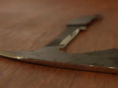 Tomahawk low-poly axe Free low-poly 3D model