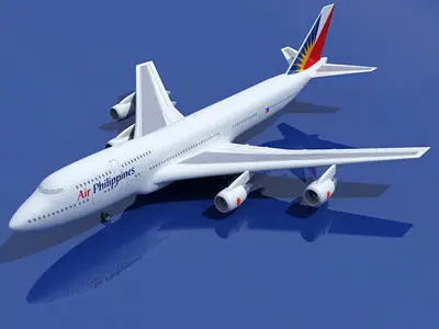 Air Philippine Airlines 3D model