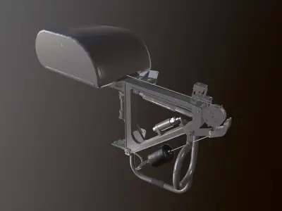 Winch LPG-150M Low-poly 3D model