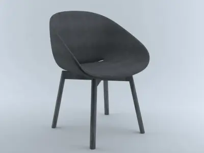 Armchair Beso Free 3D model