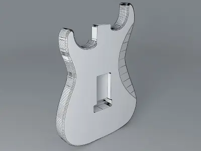 Strat body Free 3D model