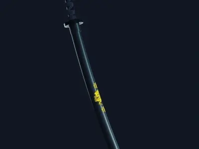 Katana-PBR samurai sword Free 3D model