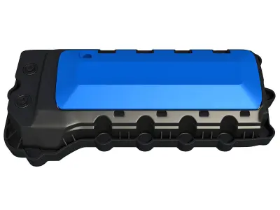 Blue Engine 3D Cover 3D model