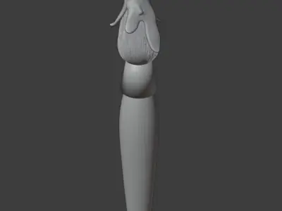 art paintbrush Free 3D model