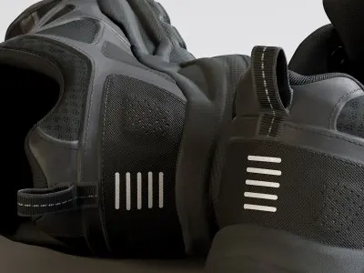 Sneakers 4 3D model