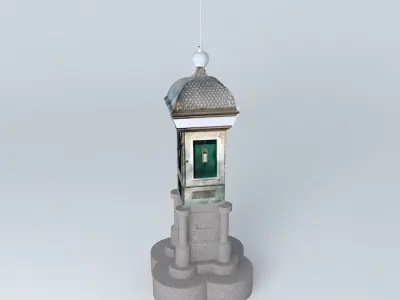 Public Weather Station Free 3D model