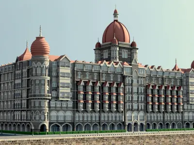 Hotel Taj Mumbai 3D Model 3D model